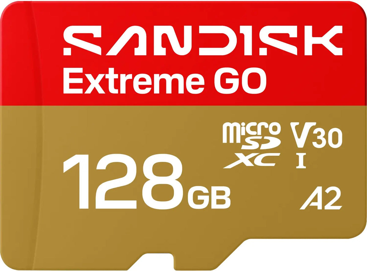 Tarjeta de Memoria Micro SD SanDisk Extreme Go 128GB 240MB/s Único