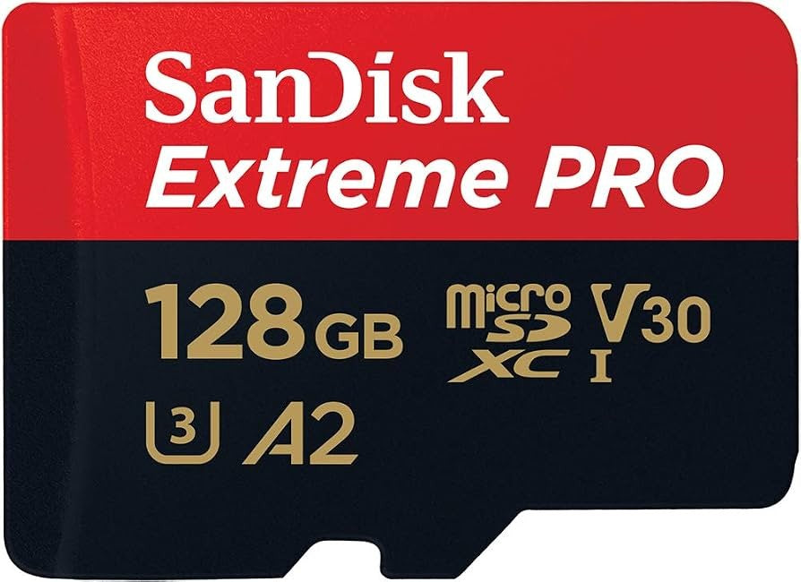 Tarjeta de Memoria Micro SD SanDisk Extreme Pro 128GB 200MB/s Único