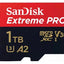 Tarjeta de Memoria Micro SD SanDisk Extreme Pro 1TB Único