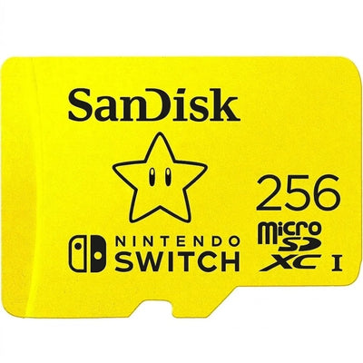 Tarjeta de Memoria Micro SD SanDisk para Nintendo Switch 2 256GB Único