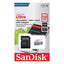 Tarjeta de Memoria Micro SD SanDisk Ultra 128GB Clase 10 Único