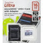 Tarjeta de Memoria Micro SD SanDisk Ultra 16GB Clase 10 Único