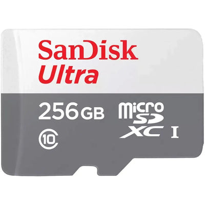 Tarjeta de Memoria Micro SD SanDisk Ultra 256GB Clase 10 Único