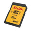 Tarjeta de Memoria SD Kodak Premium 32GB U1 V10 Único