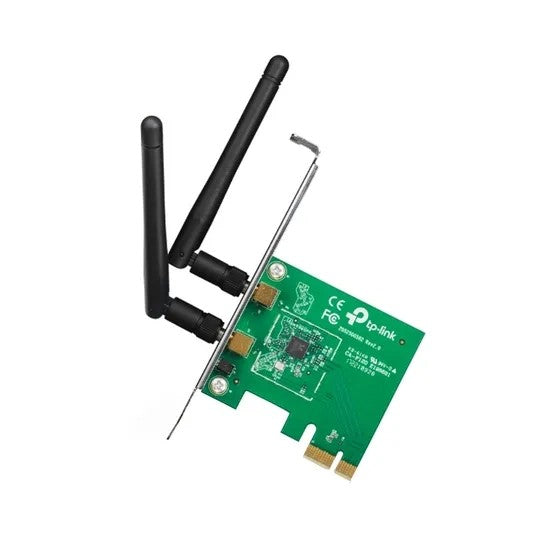 Tarjeta de Red WiFi PCI-E TP-Link TL-WN881ND 300Mbps 2 Antenas Único