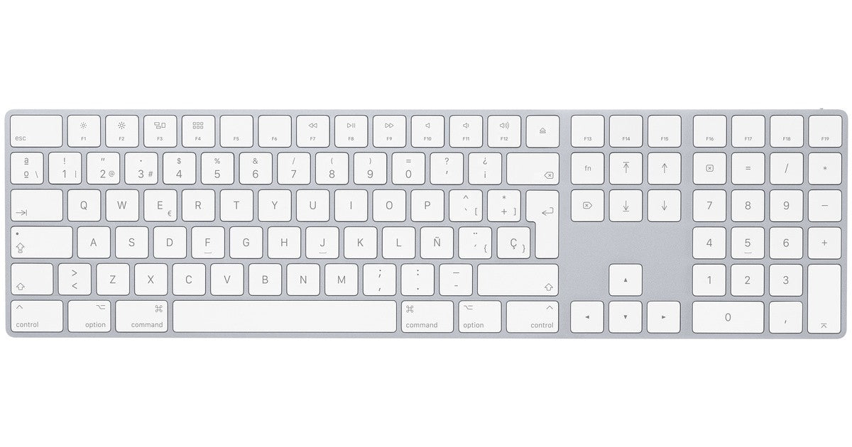 Teclado Apple Magic Keyboard MXCL3HN/A Inglés Silver