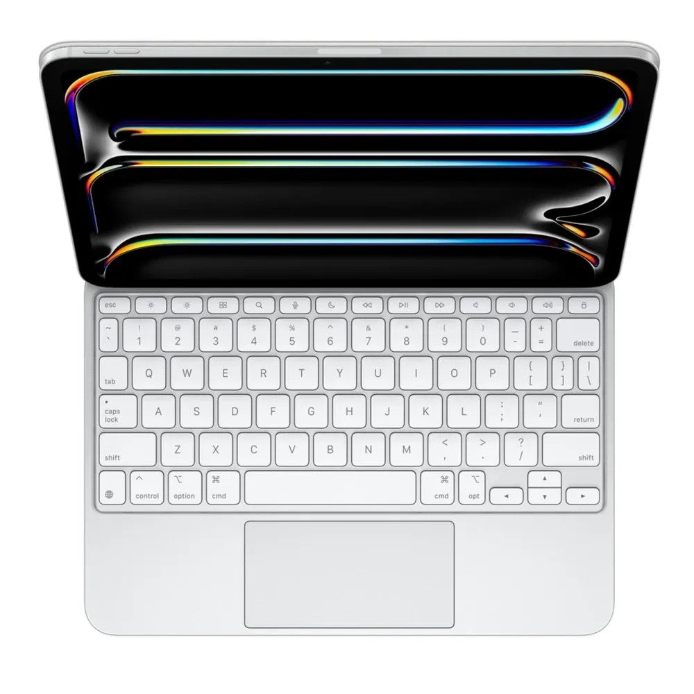 Teclado Apple Magic Keyboard para iPad Pro 11" M4 MWR03 Inglés White