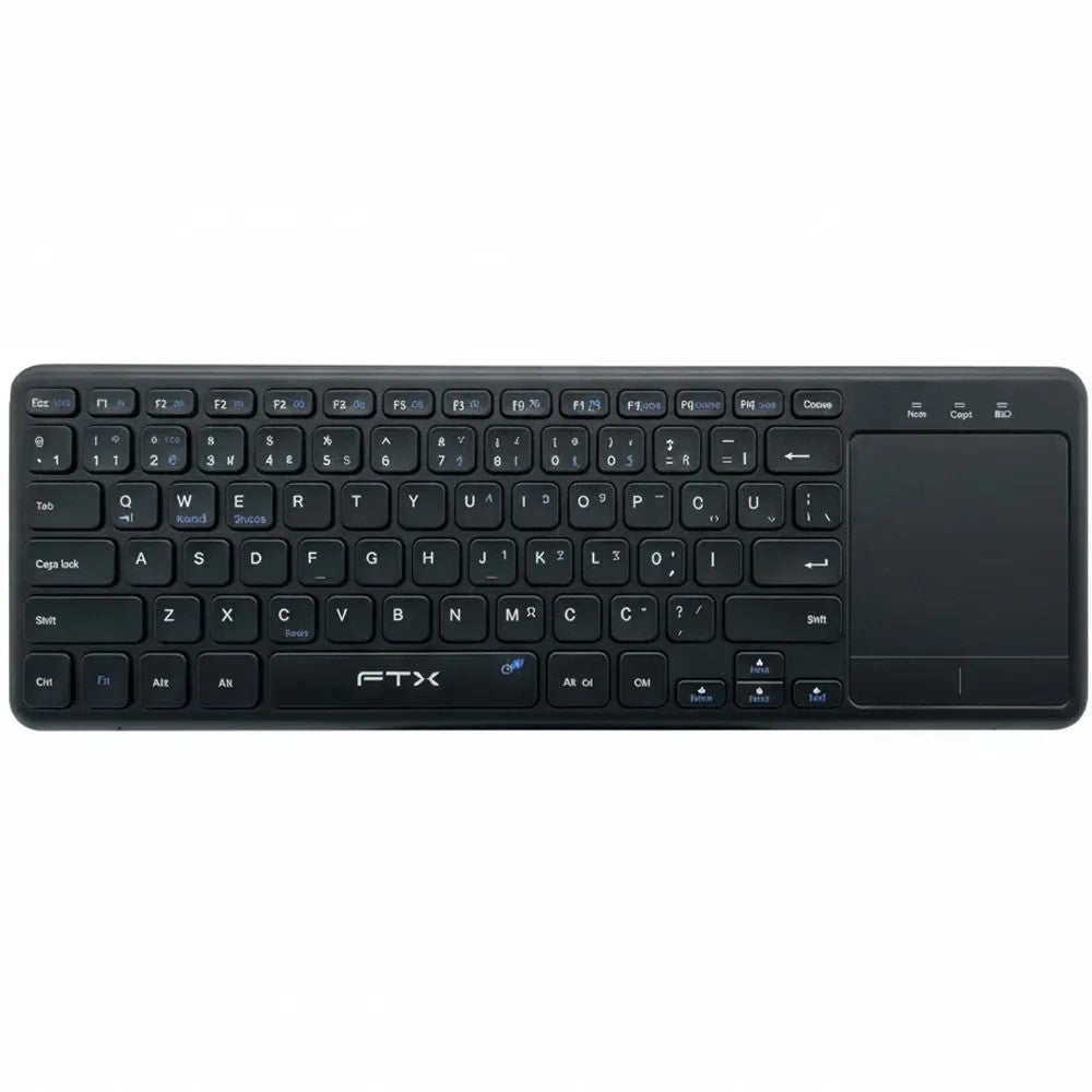Teclado Bluetooth FTX FTXB023 con Touchpad Español Negro