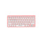 Teclado Bluetooth FTX FTXB1000 Ultra Slim Español Rosa