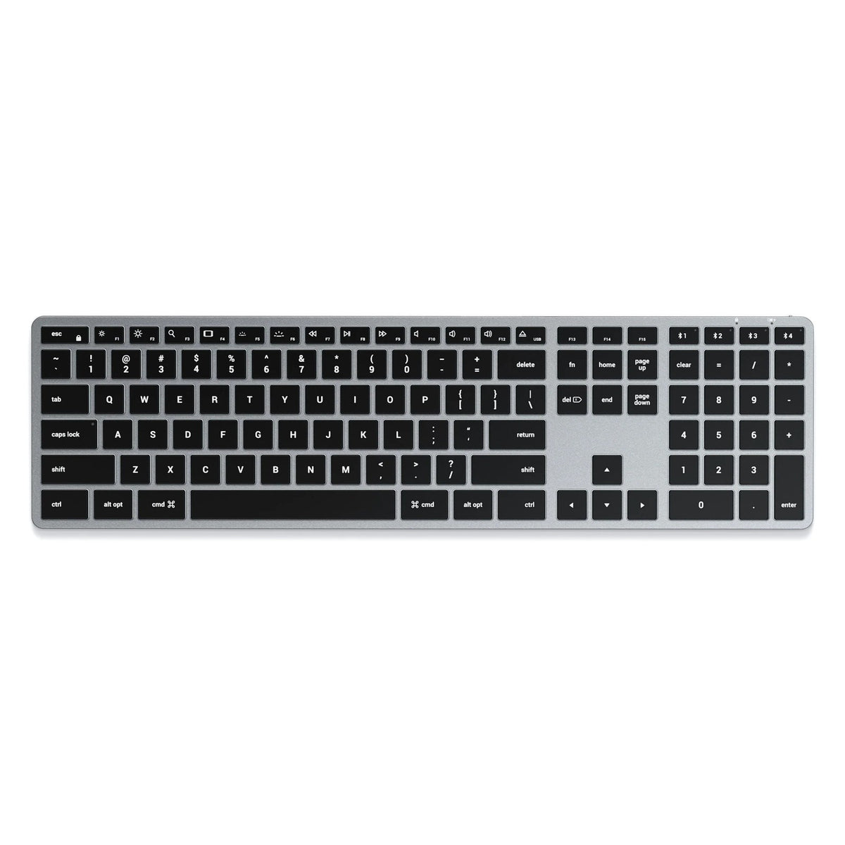 Teclado Bluetooth Satechi Slim X3 Silver