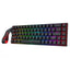 Teclado Gamer Inalámbrico Redragon Castor Pro K631 RGB Negro