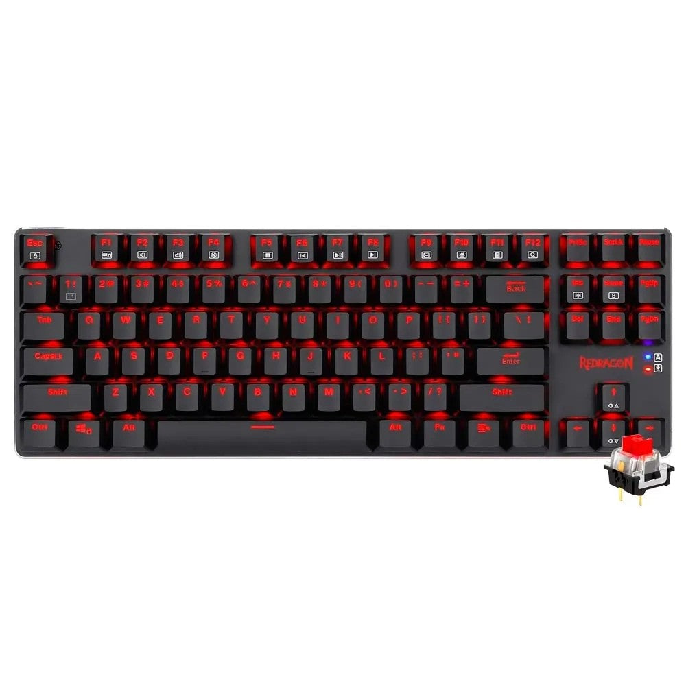 Teclado Gamer Mecánico Redragon Mahoraga K590 Inglés Único