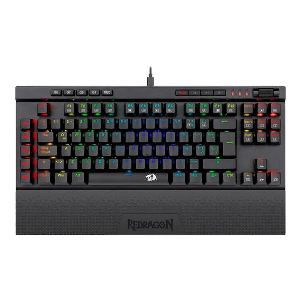 Teclado Gamer Redragon Magic-Wand Pro K587 RGB Inglés Único
