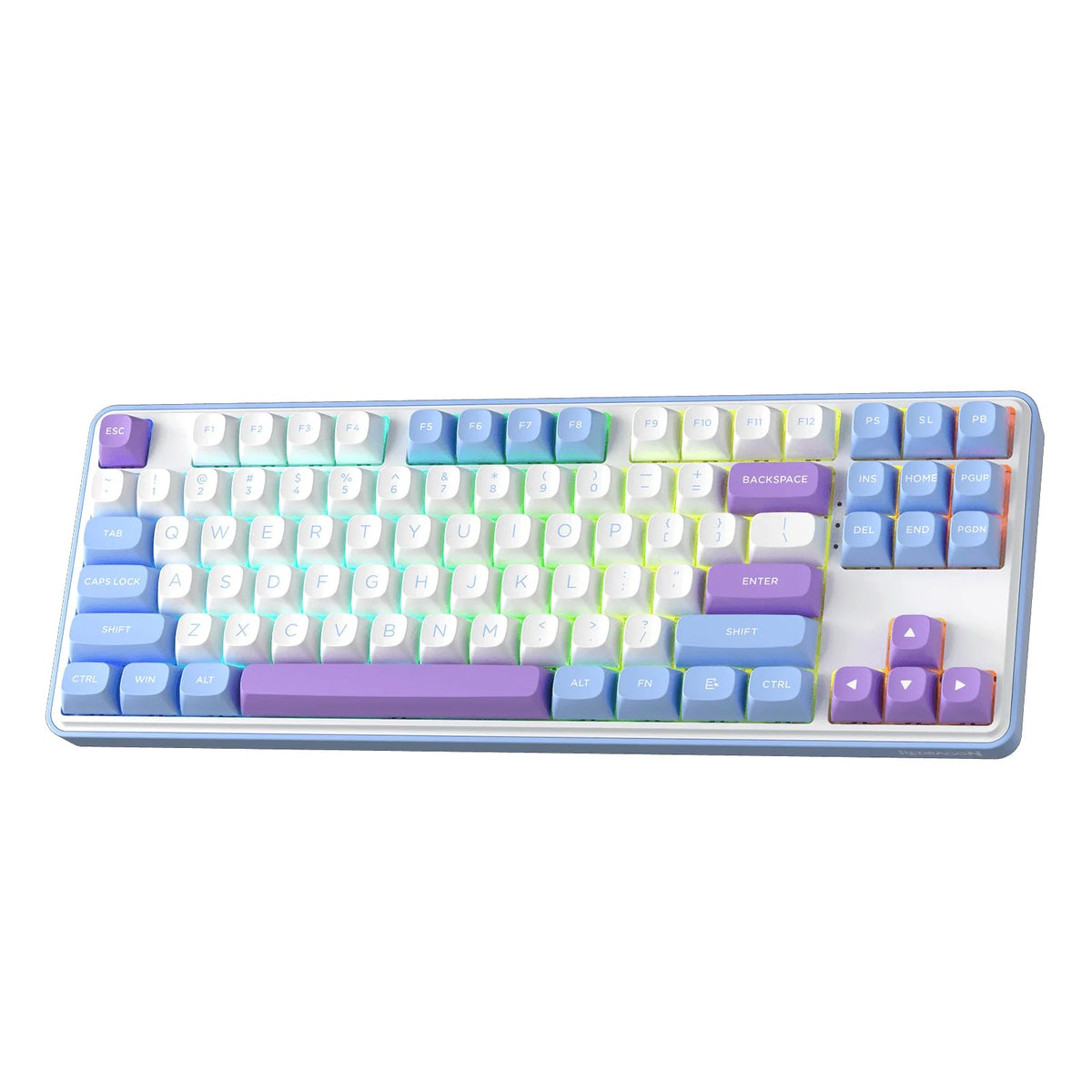 Teclado Gamer Redragon Star Blade K707 RGB Inglés Celeste