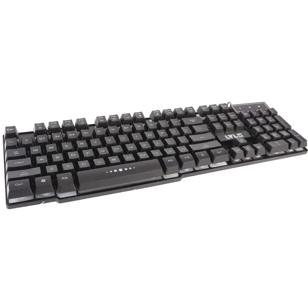 Teclado Gamer Vivitar LVLUP LU734 Negro