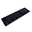 Teclado MTEK KB-7269L RGB Portugués Negro