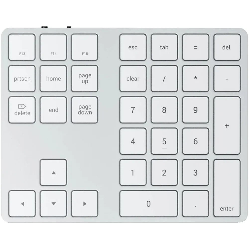 Teclado Numérico Inalámbrico Satechi Aluminio ST-XLABKS Silver
