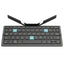 Teclado Plegable Inalámbrico ZIX GENZ25023 Black