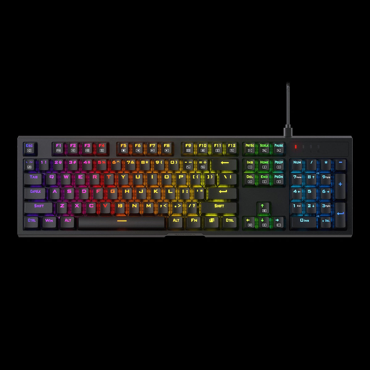 Teclado Redragon Argo K670-RGB Ingles Red