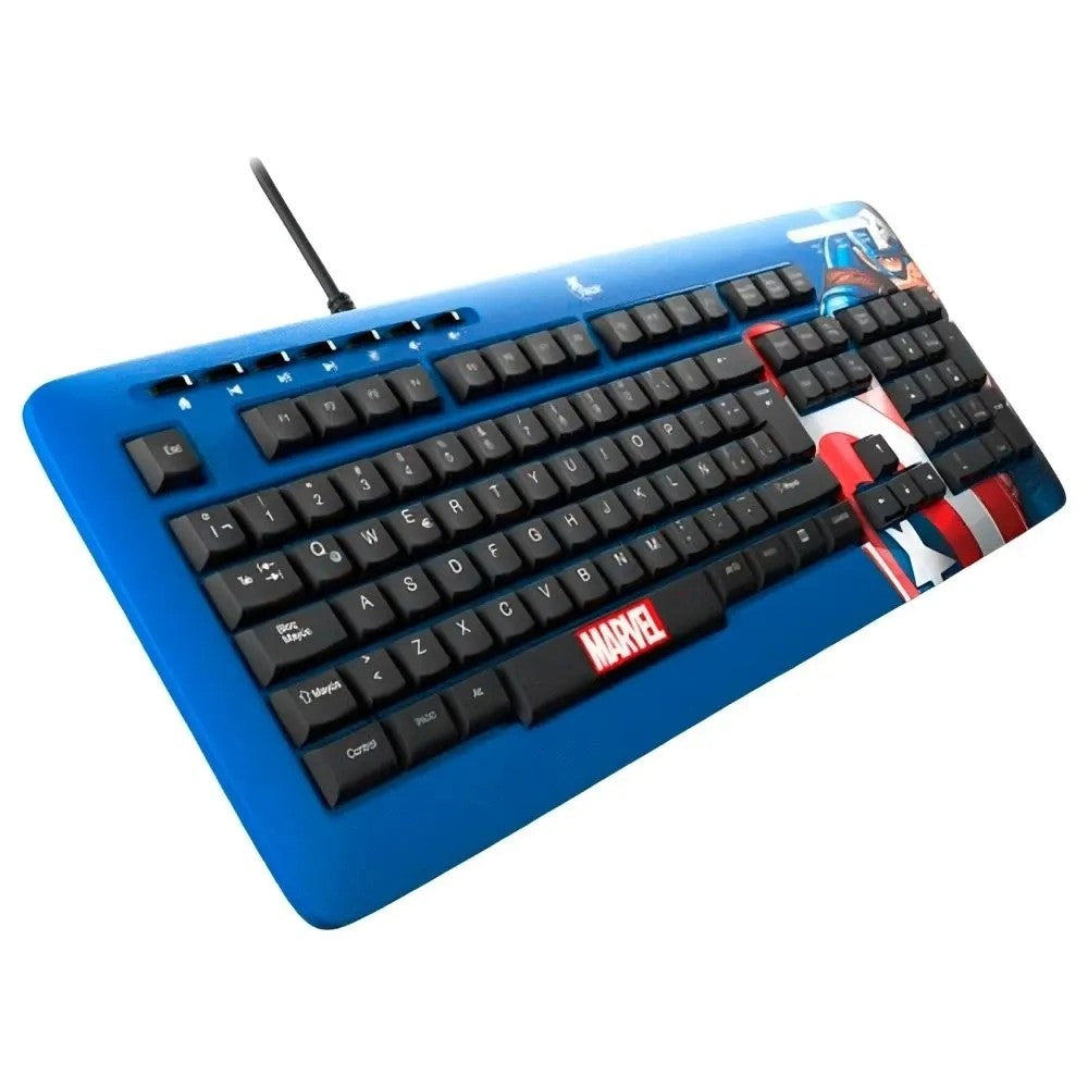 Teclado Xtech Captain America XTK-M401CA Español Único