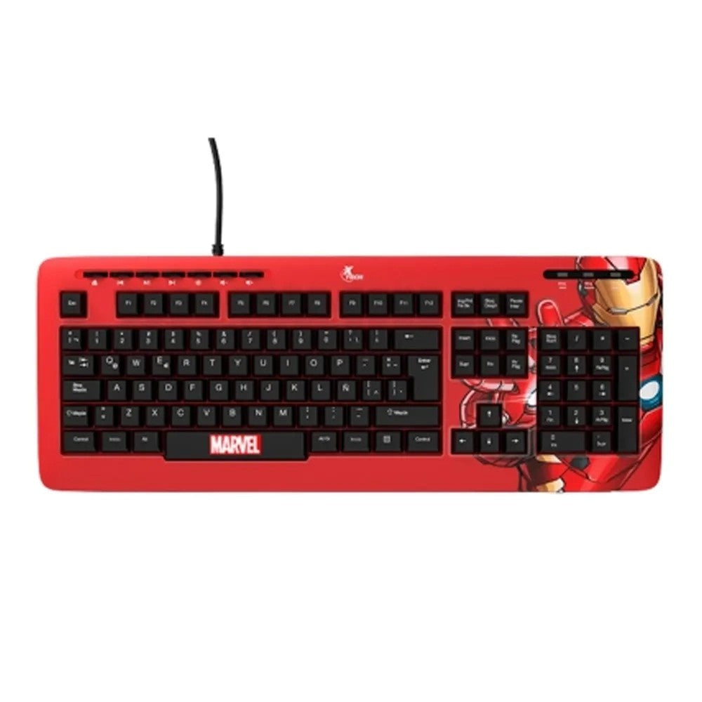 Teclado Xtech Iron Man XTK-M401IM Español Único