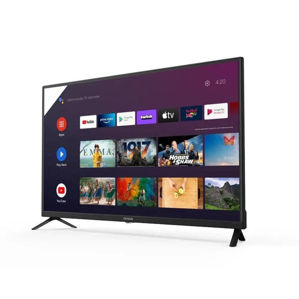 Televisor Aiwa 43" FHD Smart TV Google TV AW43B4SMFL Único