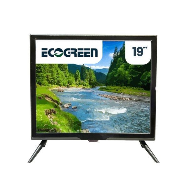 Televisor Ecogreen 19" Smart TV Android 12V Bivolt Único