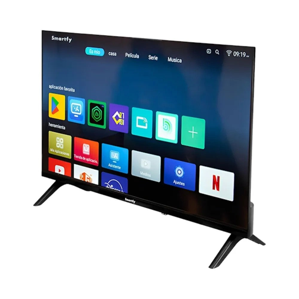 Televisor Smartfy 32" FHD Smart TV Android STV01B Único