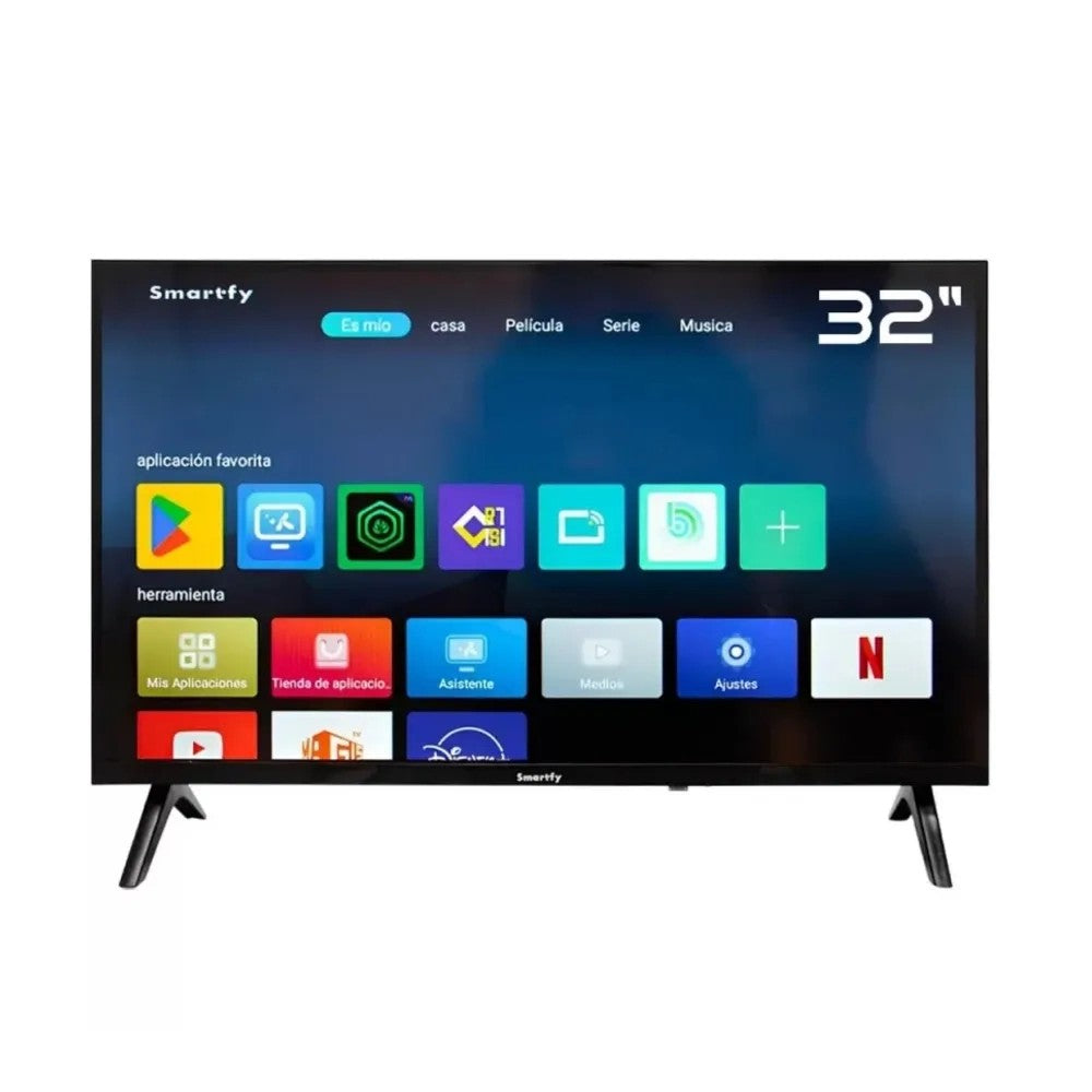 Televisor Smartfy 32" FHD Smart TV Android STV01B Único