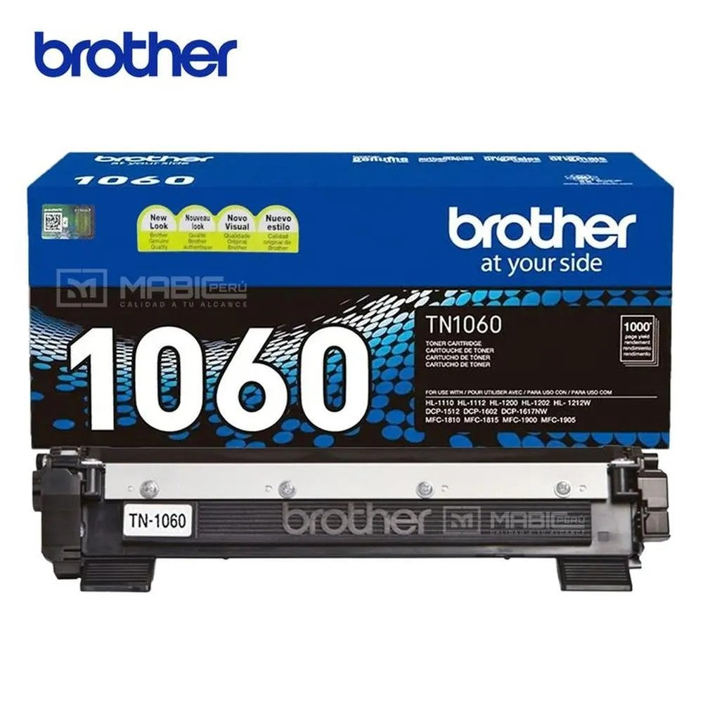 Tóner Brother TN-1060 para HL-1200/HL-1212W/DCP-1617NW Único