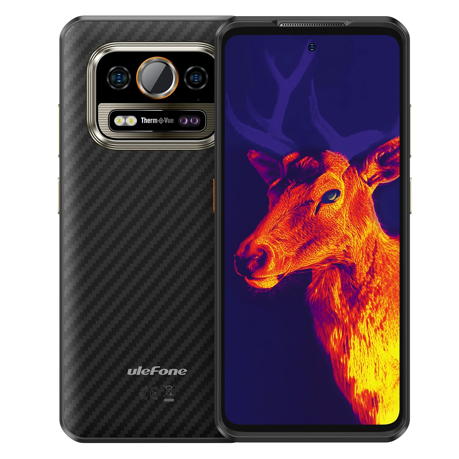 Celular Ulefone Armor 25T 6.78" DS 8/256GB Rugged Cámara Térmica