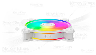 Ventilador para Gabinete Cooler Master MasterFan MF120 Halo2 White