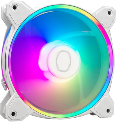 Ventilador para Gabinete Cooler Master MasterFan MF120 Halo2 White
