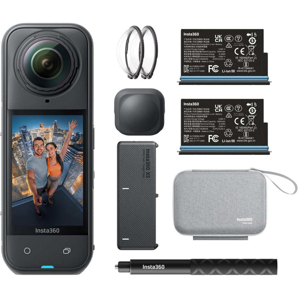 Cámara Insta360 X5 8K 360 Essential Bundle