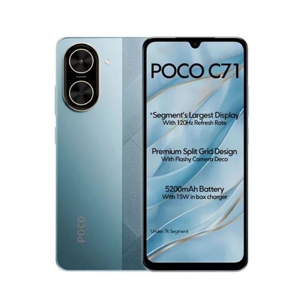 Celular Xiaomi POCO C71 6.88" DS LTE 4/128GB