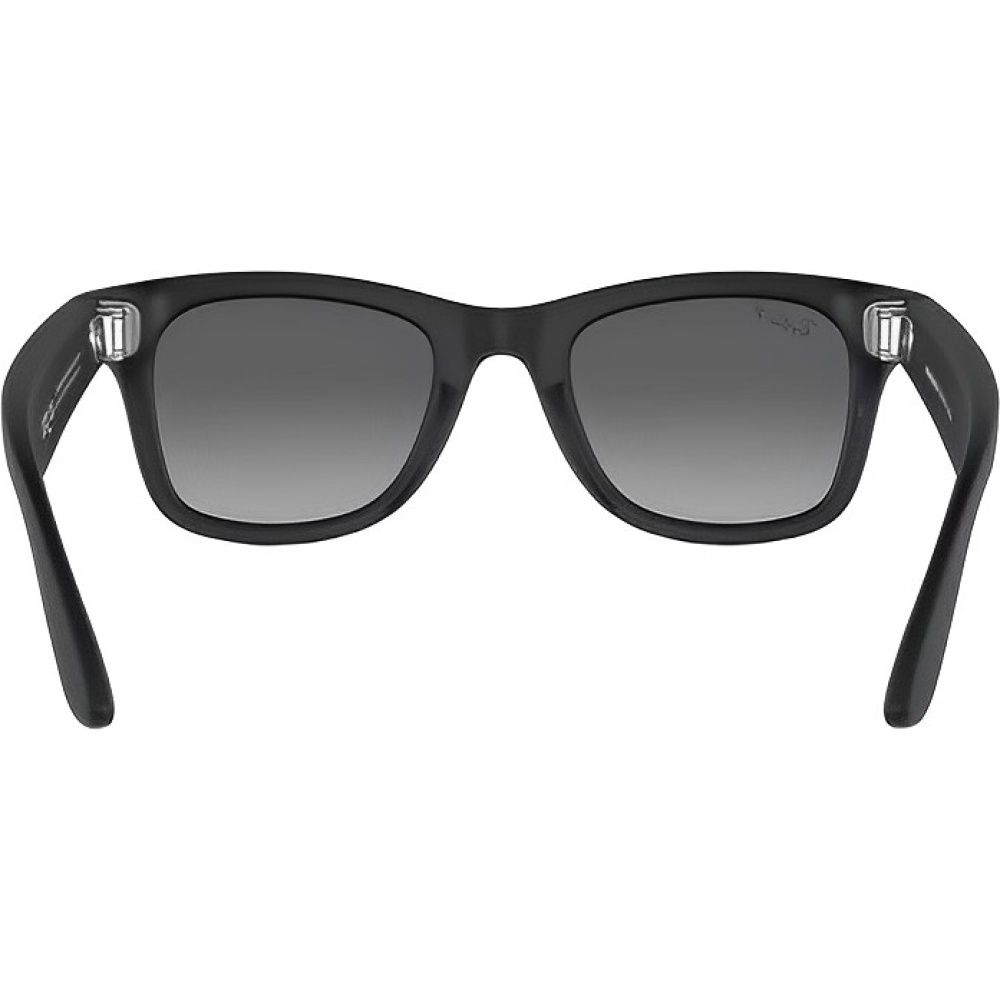 Lente Ray-Ban Meta Wayfarer RW4008 601/ST353 – Black / Polarized Graphite